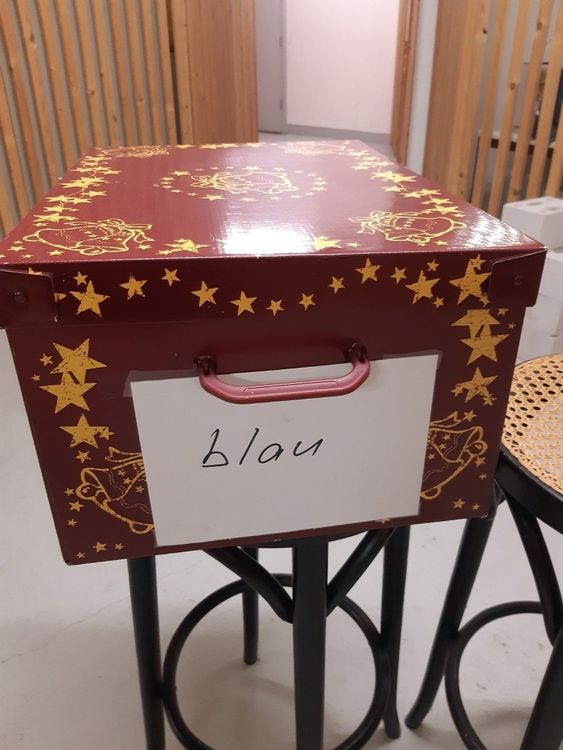 Christbaumkugeln (Glas) blau Kaufen auf Ricardo