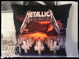 Metallica Master of Puppets Kissenbezug 45cmx45cm ohneInnlet