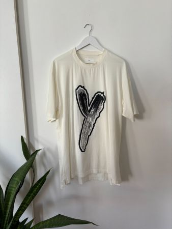 Adidas Y-3, Shirt, S, white