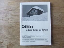 Buch Skihütten im Berner Oberland und Oberwallis