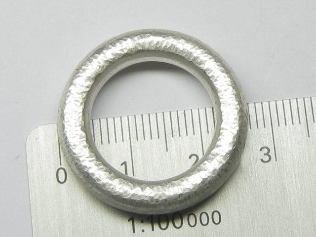 Anelli: Pneu Ring Silber 925 Hammerschlag Gr. 54 – Usato da Ermatingen venduto da Decovin 3