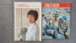 China und Sowjetunion im Bild 1978 - 2 seltene Hefte!