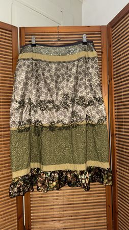 Schöner Patchwork-Jupe M/L
