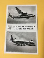AK Flugzeug British Europeen Airways