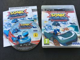 Sonic All Stars Racing Transformed - PS3 / Playstation 3