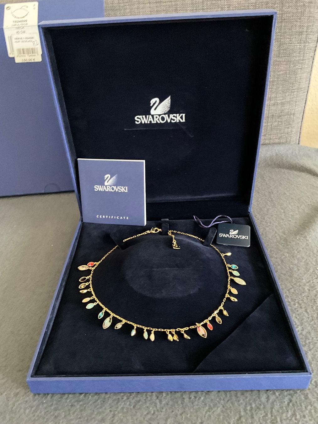 Swarovski Catenine: SWAROVSKI Halskette Neu – Nuovo e nell'imballaggio originale da Muri b. Bern venduto da SmuriS