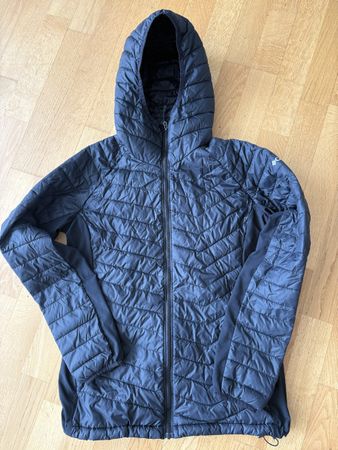 Columbia Steppjacke mit Kapuze L schwarz