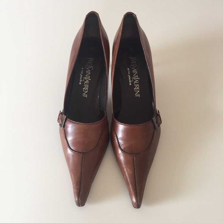 YSL Pumps Gr. 38 Leder outlet