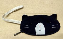 CARA Portemonnaie, Katzendesign, neuwertig, Top Zustand!