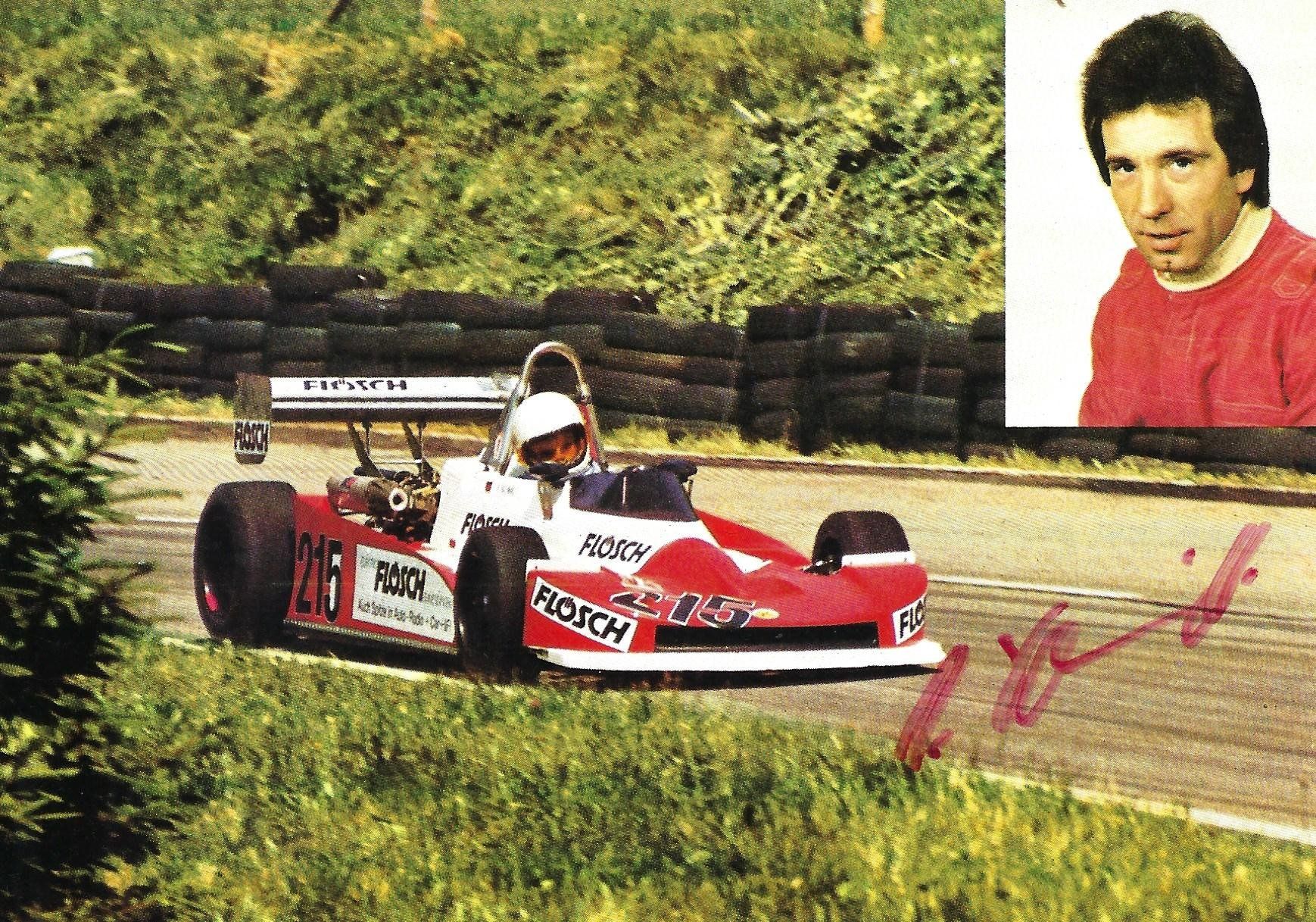 Autografi: Autogrammkarte; Raimund Schmidt, Formel 3 – Usato da Aarburg venduto da Hktm