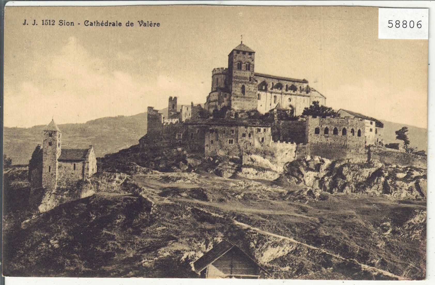 Cartoline postali: Sion - Cathedrale de Valere – Usato da Ettingen venduto da Kartenplanet