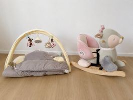 2er Set - Baby-Spielbogen & Activity Gym mit Zubehör