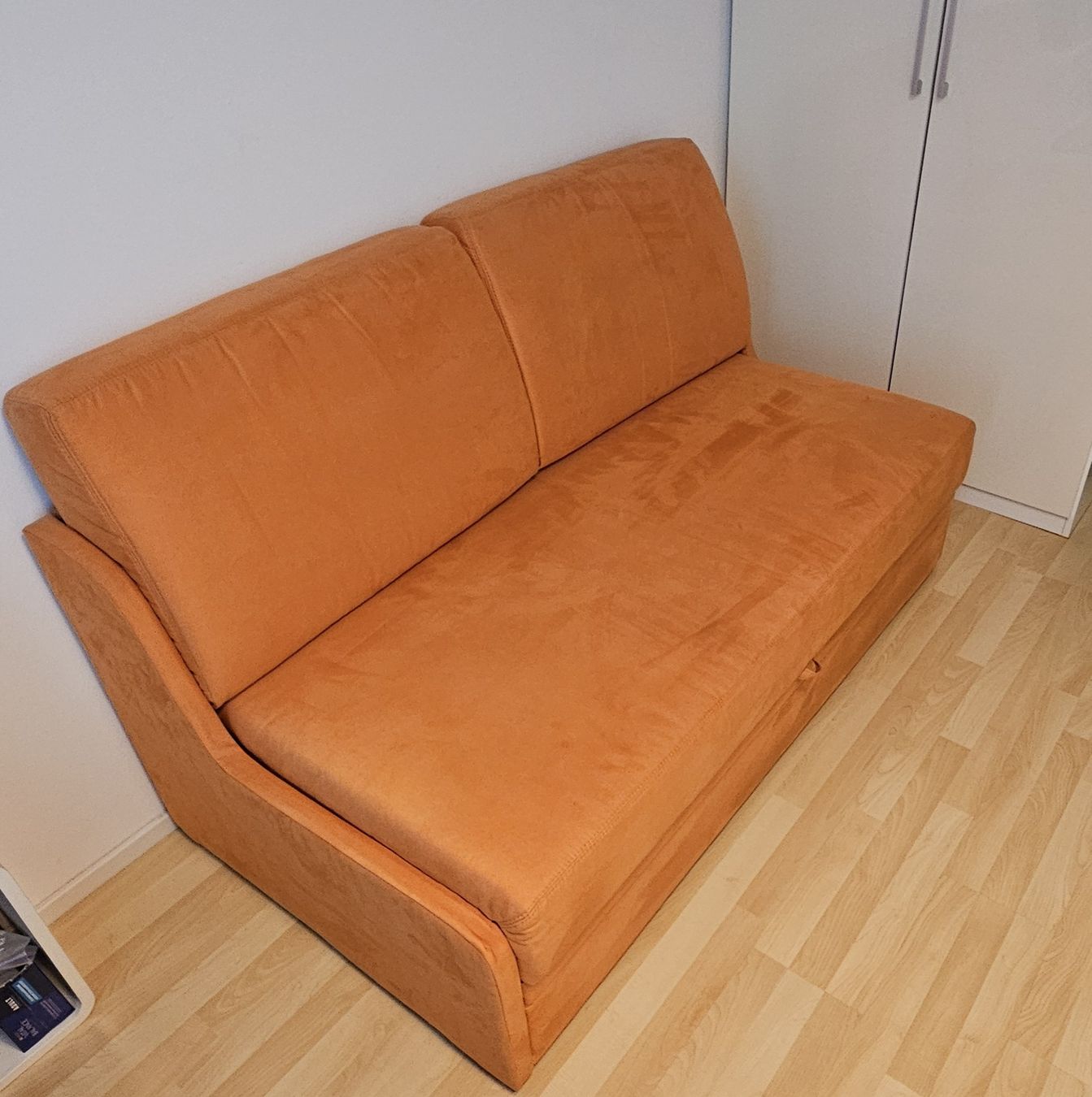 Divani: Canapé lit orange Hodry – Usato da Sion venduto da machiavel74