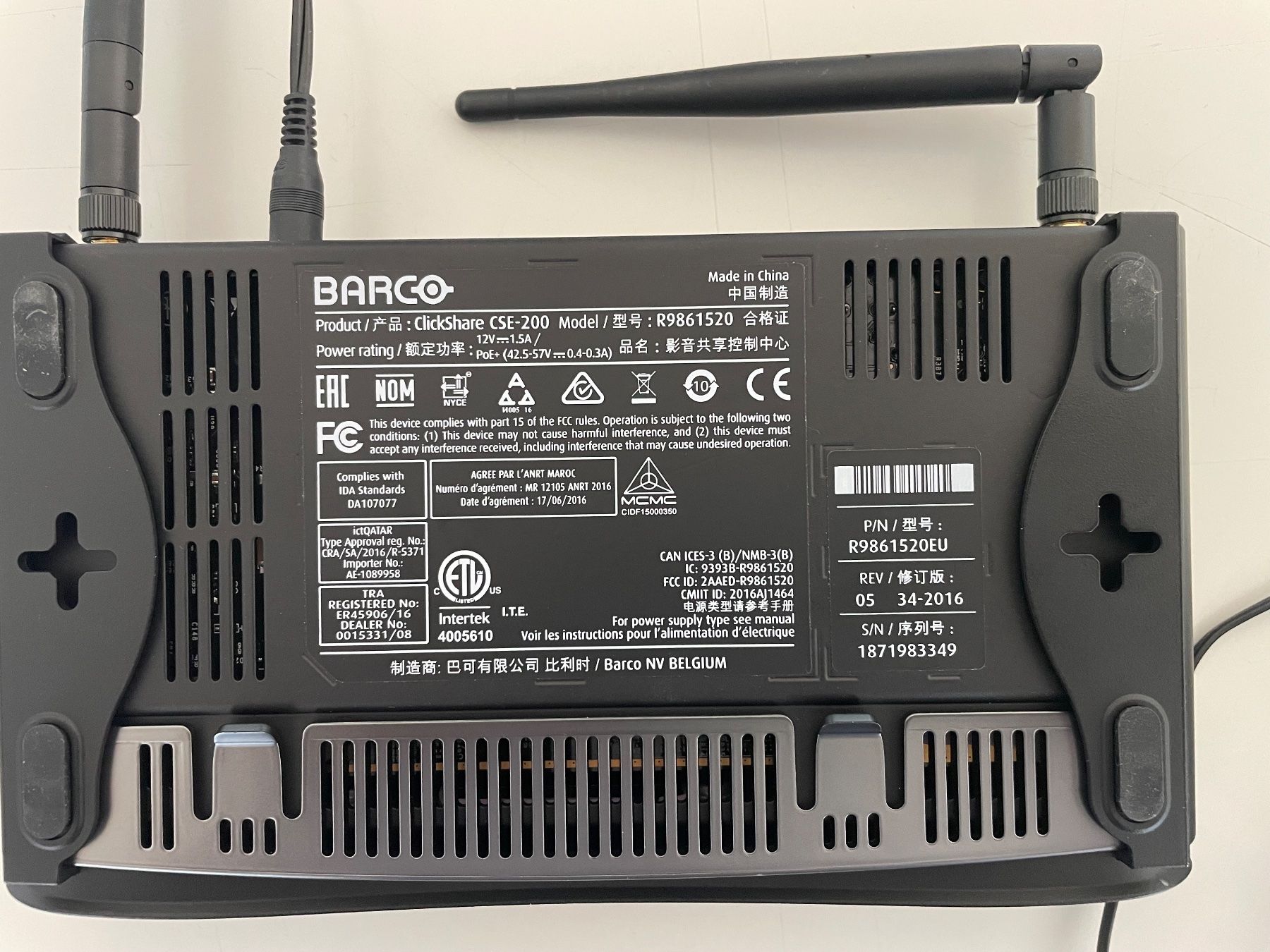Hubs & Switches: BARCO Clickshare – Gebraucht aus Safenwil von antiquarius 2