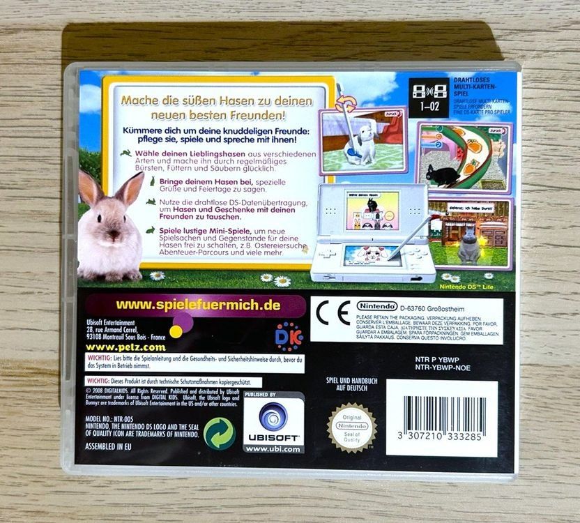 Nintendo Giochi: Petz Hasenfreunde Nintendo DS – Usato da St. Gallen venduto da Alpine.Arcade 1