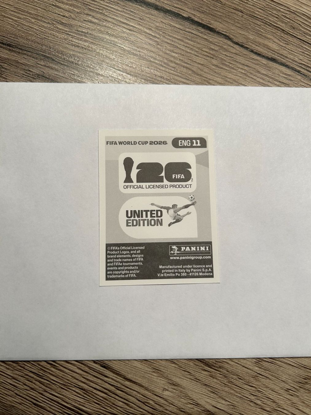 Panini Cartes à collectionner: Panini FIFA World Cup 2026 - ENG 11 – D'occasion à Zumikon par meter03 1