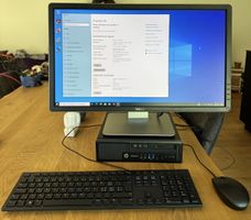HP EliteDesk PC i7 / 16GB RAM + Dell Monitor + Tastatur & Ma