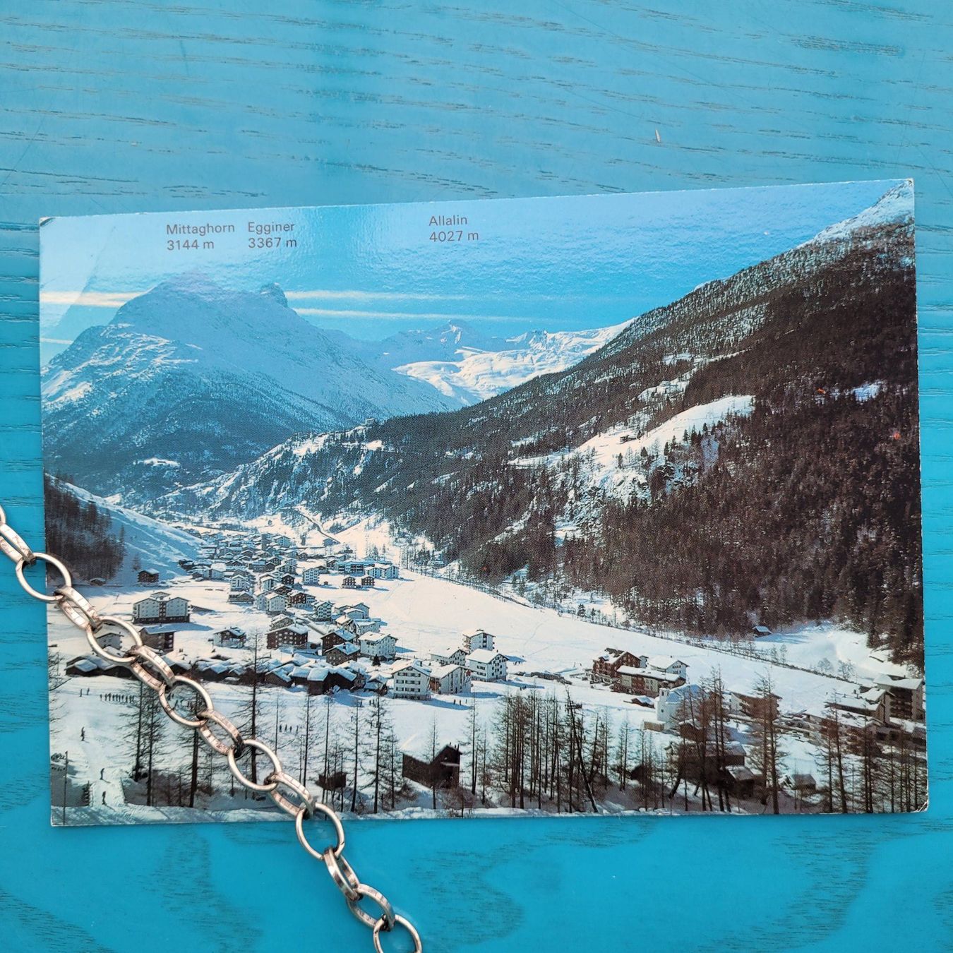 Cartoline postali: Saas - Grund 1991 – Usato da SCHÜBELBACH venduto da CoKaHa
