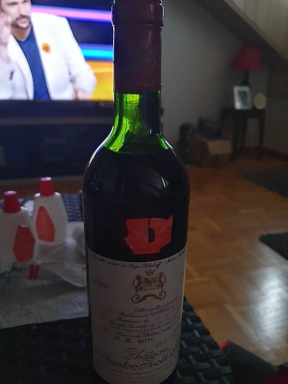 Vino: Château moudon rothschlid 1972 – Usato da Belmont-Lausanne venduto da MikeC 2