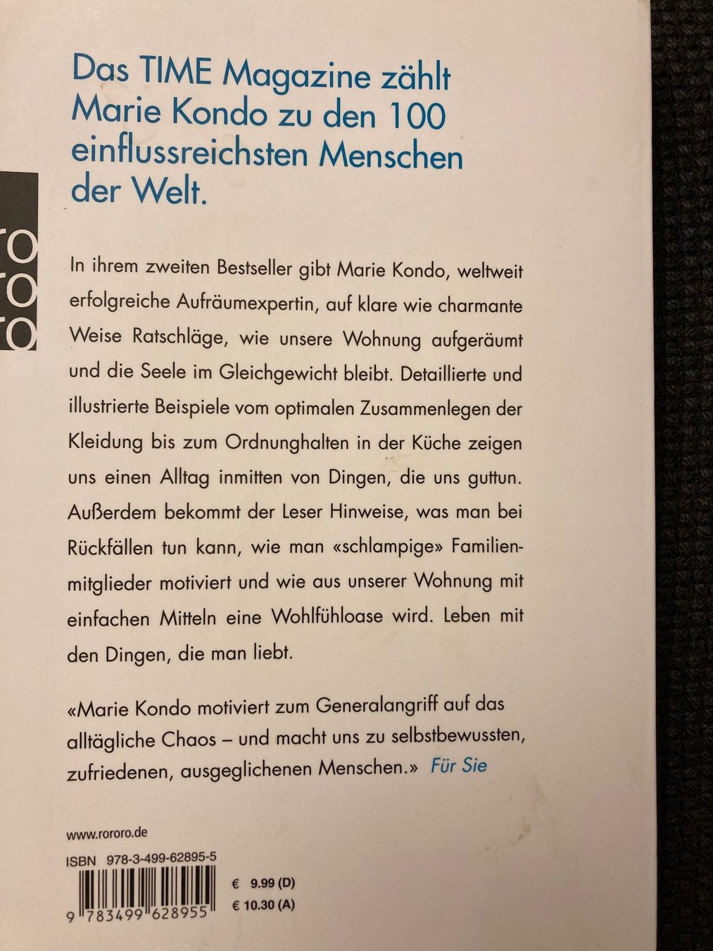 Bücher: Marie Kondo, Magic Cleaning – Gebraucht aus Baden von Yoyo1 1