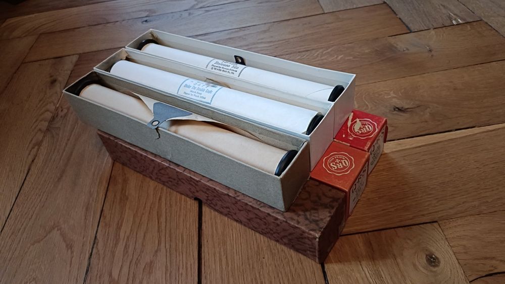 3 Notenrollen für Pianola / selbstspielendes Klavier (Gebraucht) in ...
