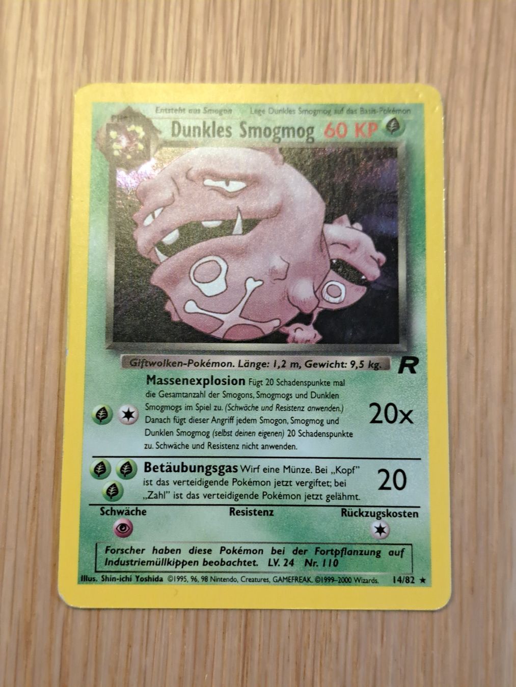 Pokémon Carte collezionabili: Pokémon TCG Team Rocket Dunkles Smogmog – Nuovo (secondo la descrizione) da Rotkreuz venduto da Mahkoh