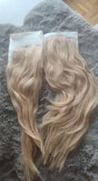 Tape-in Extensions blond lang 50 cm