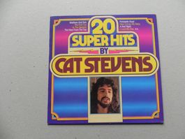 LP Folk Rock Sänger Cat Stevens 20 Super Hits von Jahr 1975