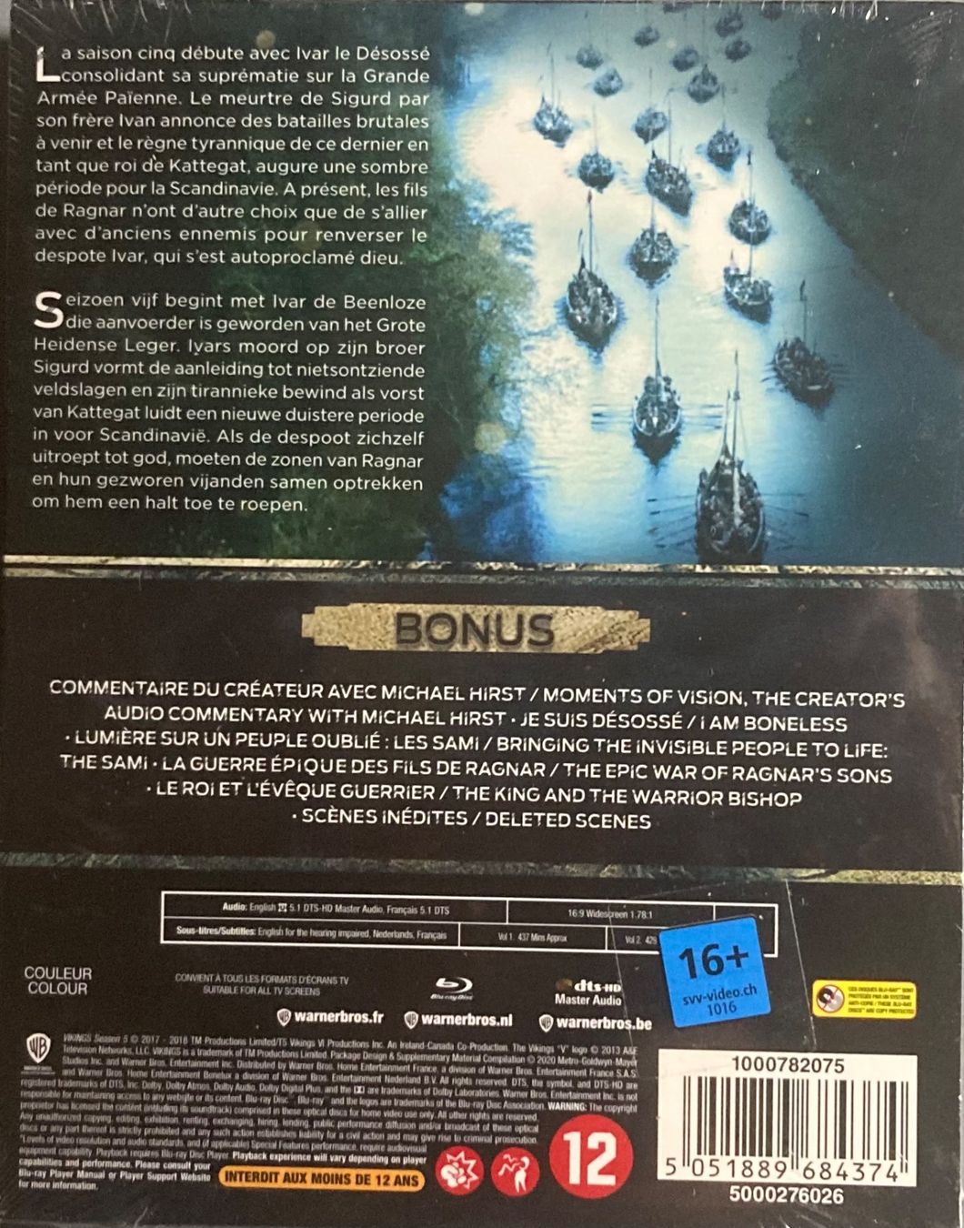 Tutti i DVDs: VIKINGS - SAISON 5 – Nuovo e nell'imballaggio originale da Poliez-Pittet venduto da Newtown-Records 1