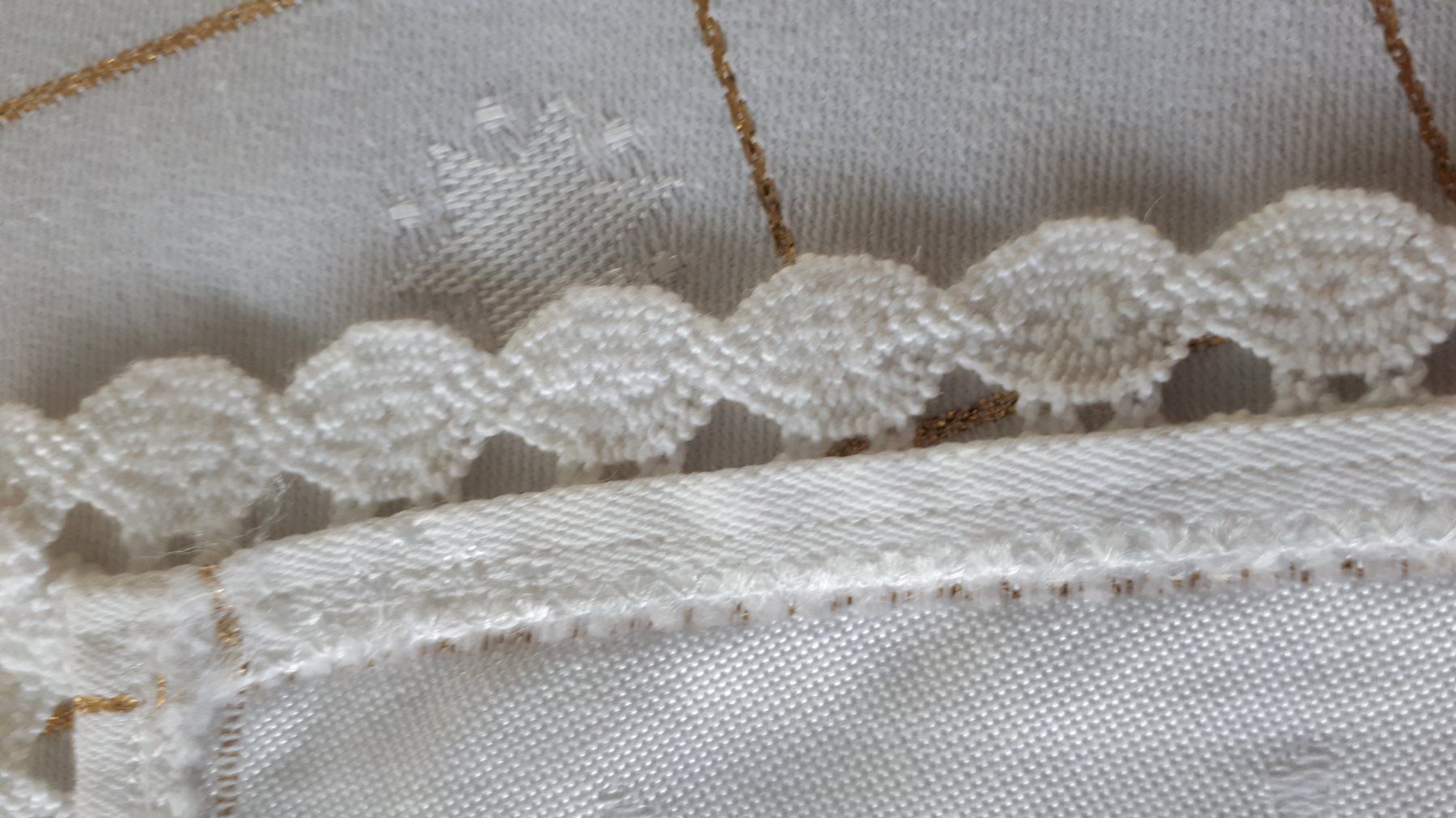 Couvertures: Weihnachts-Tischdecke mit Häkelspitze – Neuf (Voir description) à Mühlethal par prackendorf 5
