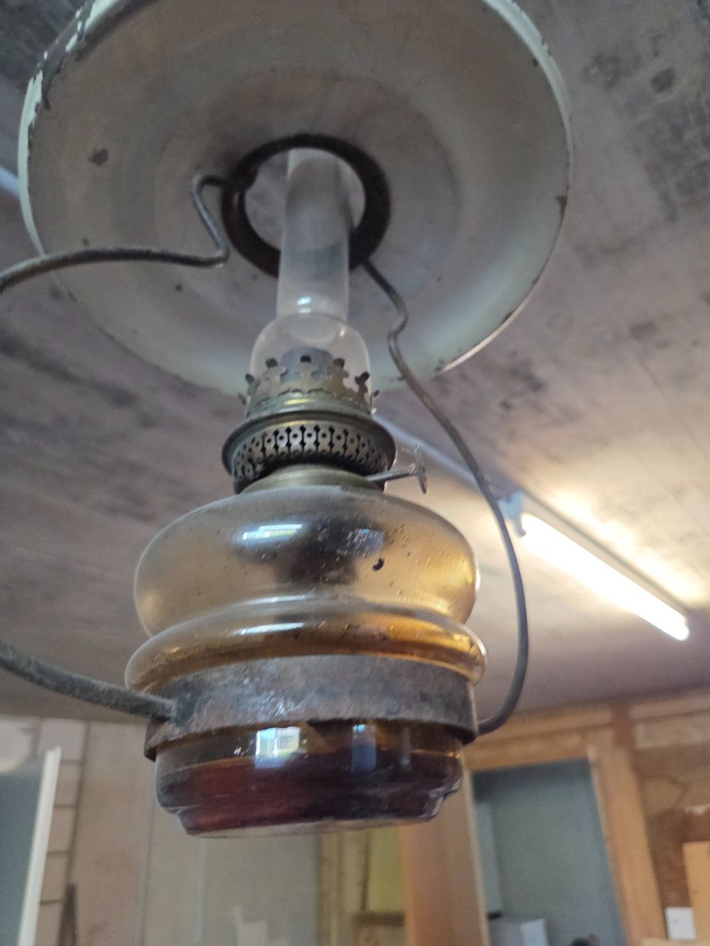 Lampade: Schulhaus Petrollaterne antik – Usato da Niederlenz venduto da Moki123 1