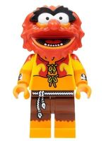 Lego Minifigures The Muppets "Animal" - coltm-8 Used