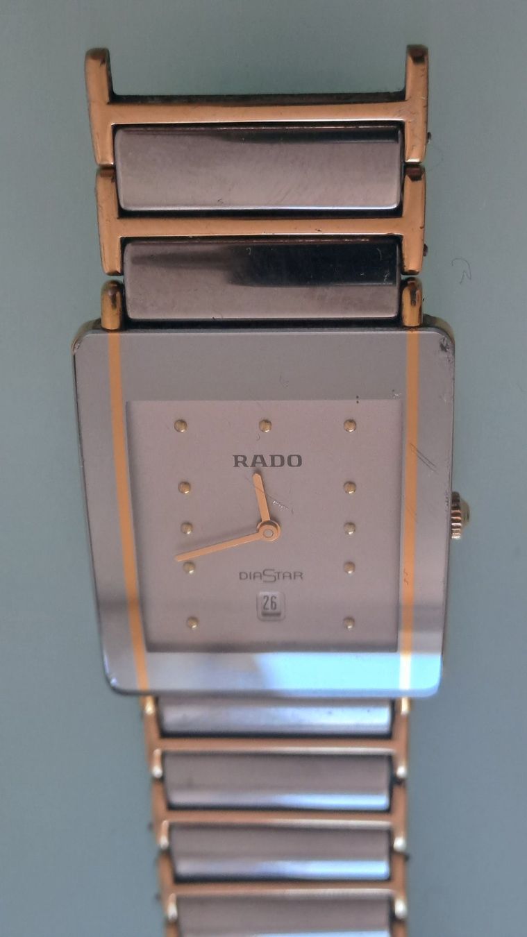 Rado Orologi: Rado Diastar Herrenuhr mit Datumsanzeige – Usato da Caslano venduto da Welaberg 1