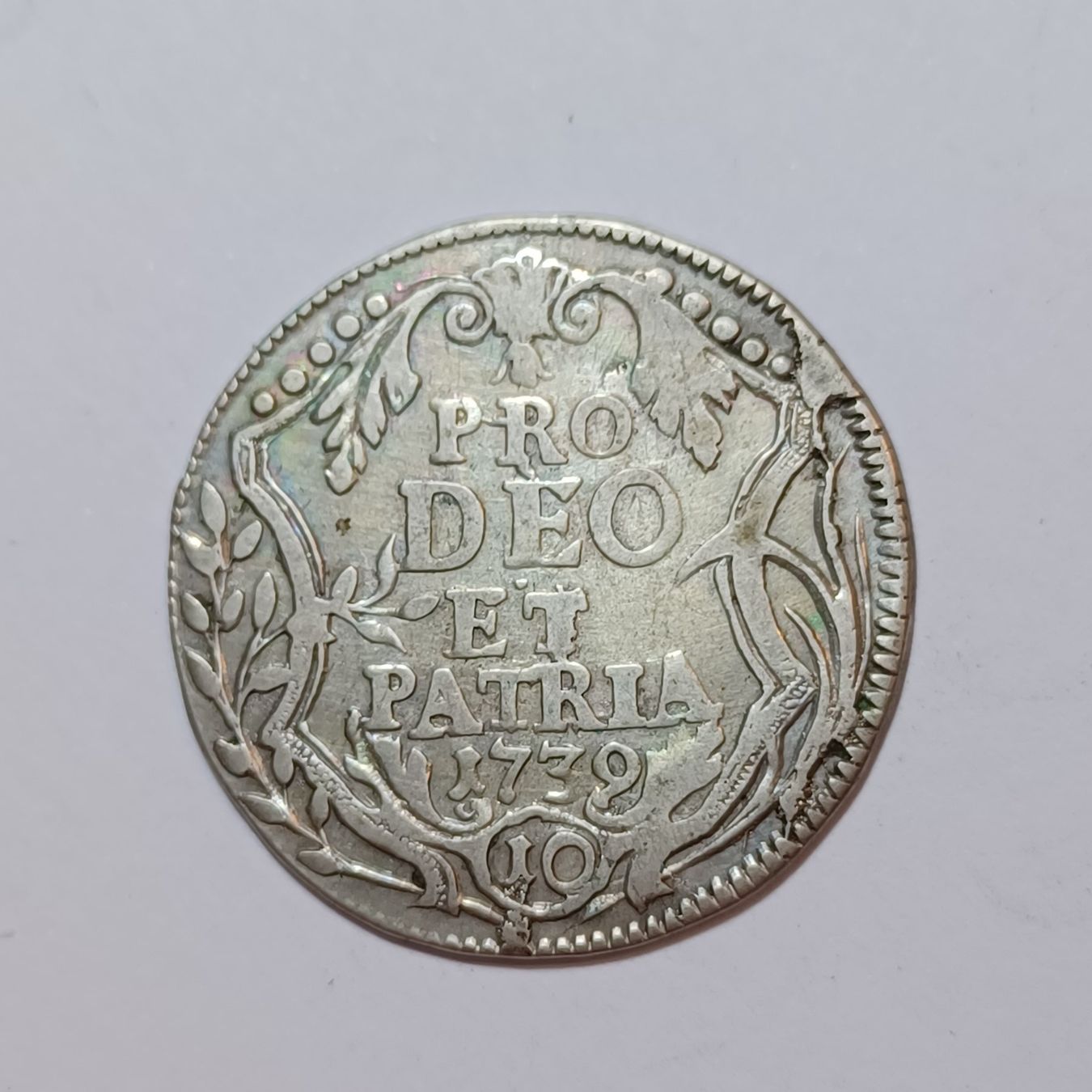 Tutti le monete: 10 Schilling 1739 Zürich – Usato da Pfäffikon ZH venduto da Schweizer_Muenzen