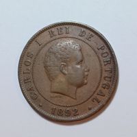20 Reis 1892 Portugal