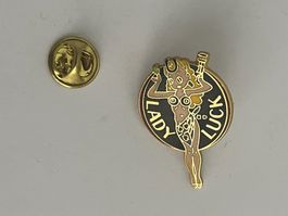 Pin Lady Luck comic Figur