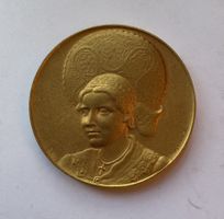 1950 Medaille Sportschützen Olmaschiessen vergoldet