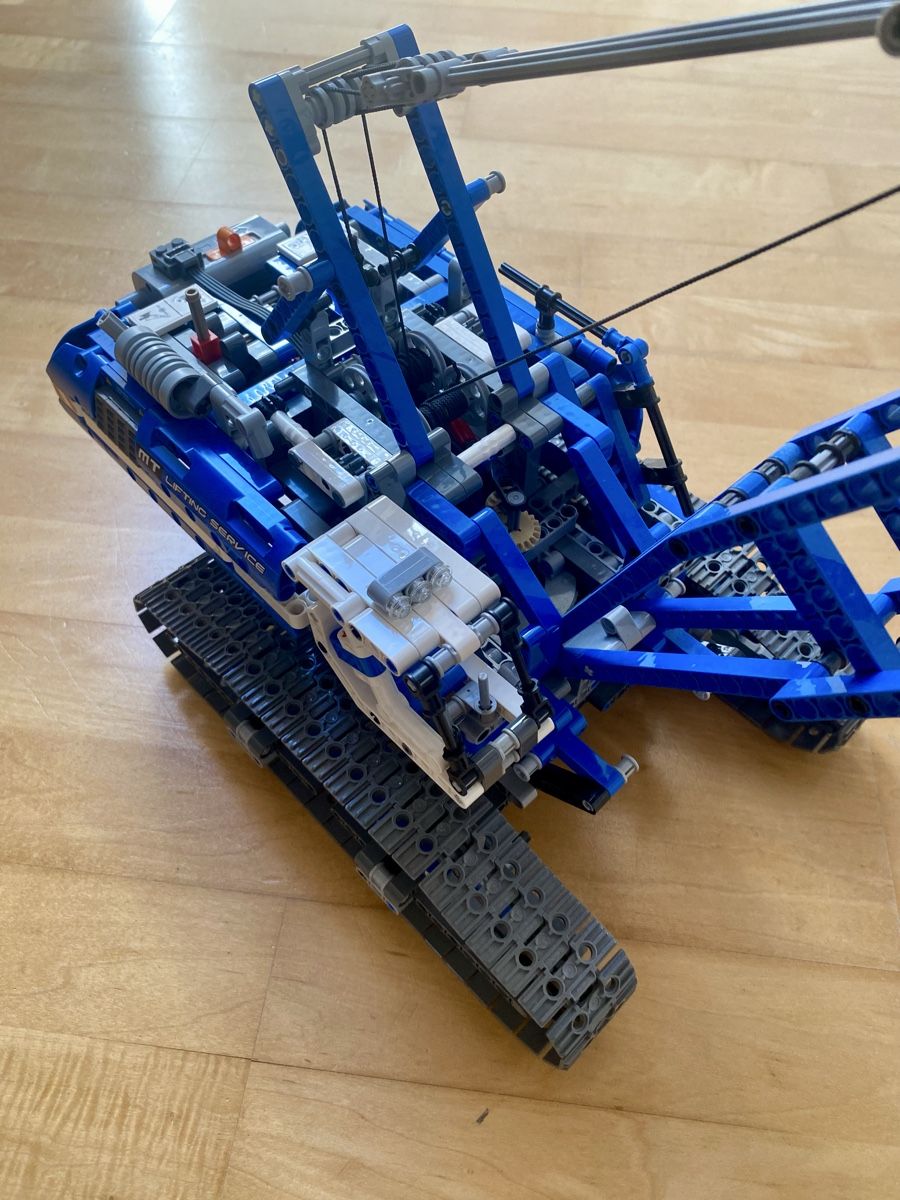 Lego Giocattoli: Lego Technik 42042 blauer Seilbagger – Nuovo (secondo la descrizione) da Küssnacht am Rigi venduto da Hluchs 2