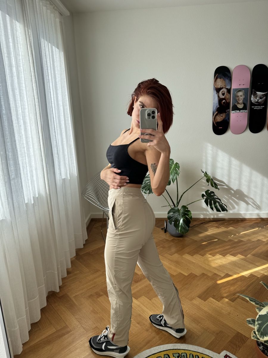 Prada Pantaloni: Pantalon prada vintage beige taille S – Usato da Vevey venduto da dariodantonio 4