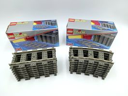 LEGO System Eisenbahn Schienen 4515+4520