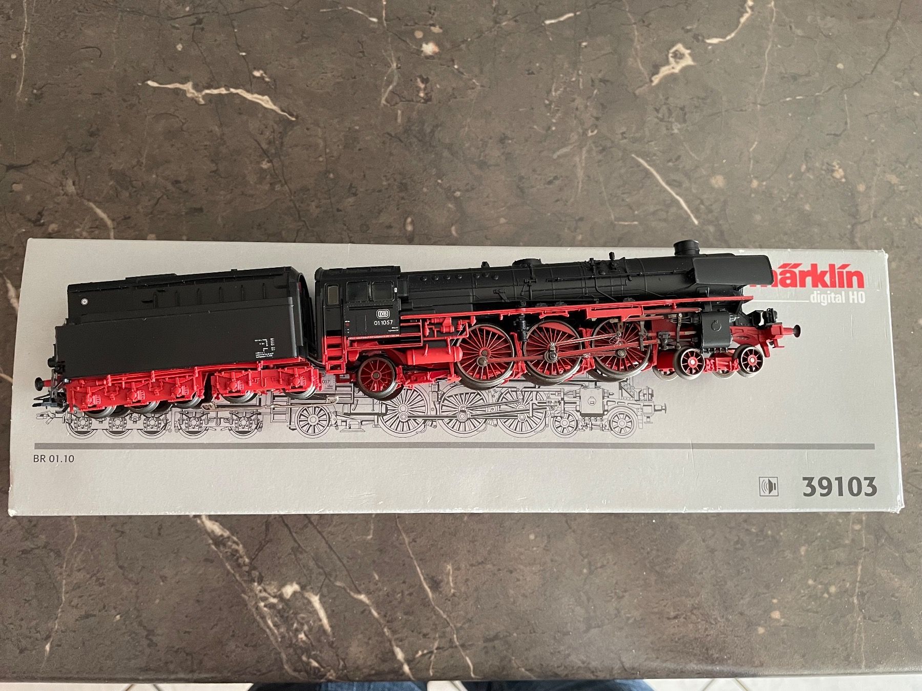 Märklin Modellini di ferrovie: Marklin 39103 Dampflok BR01.10 Digital Sound – Nuovo (secondo la descrizione) da Hauterive NE venduto da eriamch