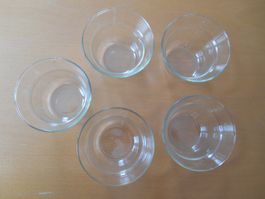 5 Teegläser