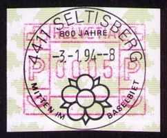 ATM 9_4411 SELTISBERG_ 800 Jahre !_SK137_ 3.1.94 ERSTTAG !