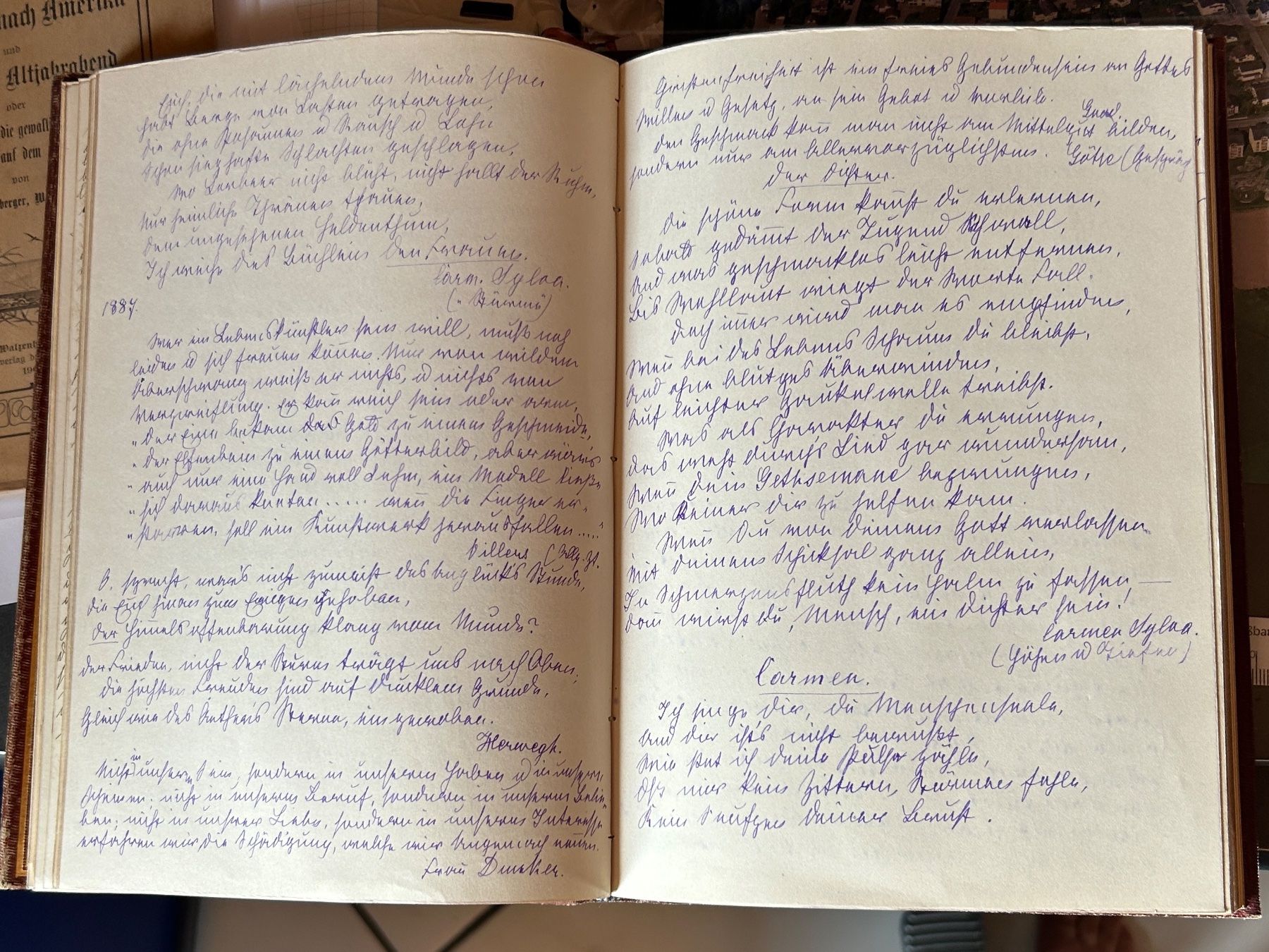 Bücher: Tagebuch Notizen Gedichte ca. 1887 – Gebraucht aus Untervaz von buesmig 4