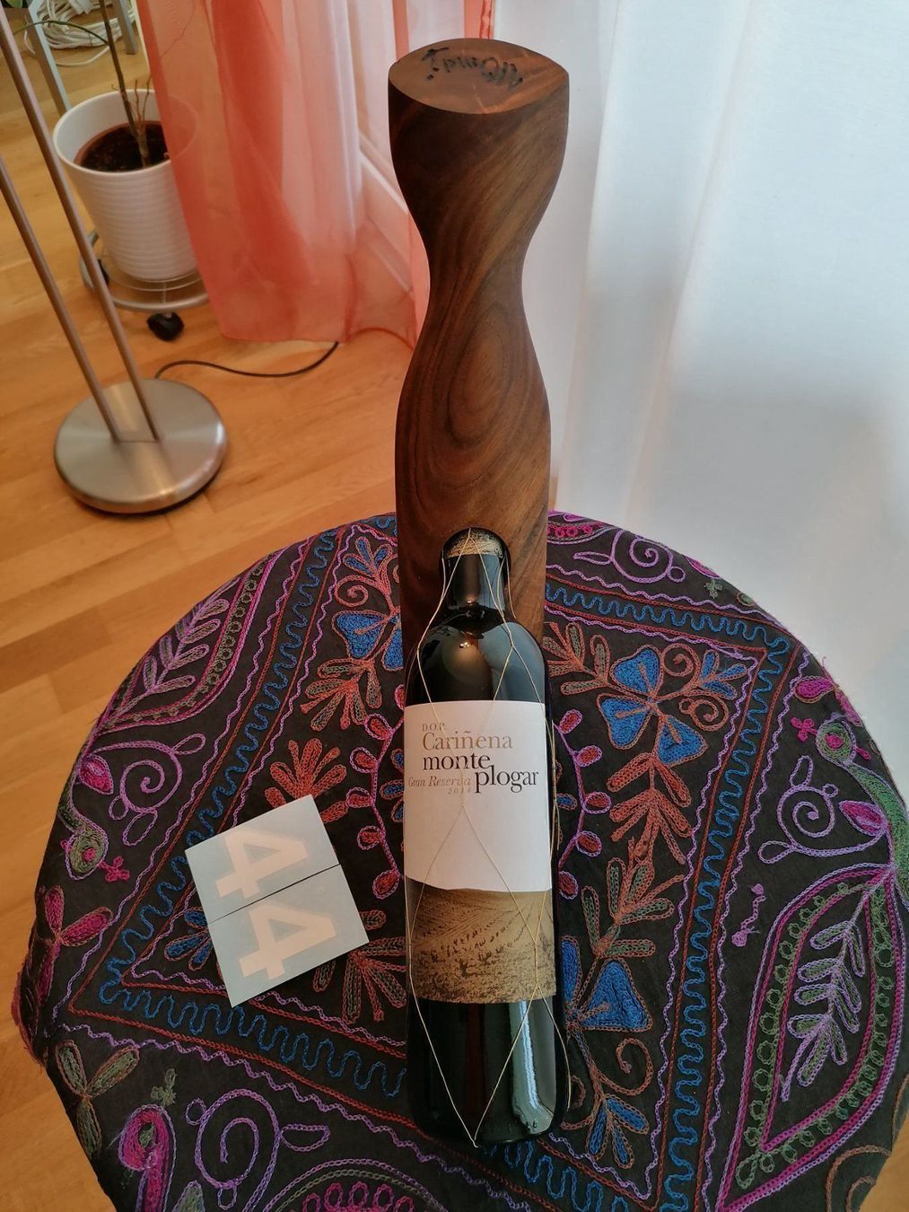 Supporti a parete: Weinhalter aus Holz – Nuovo (secondo la descrizione) da Muri AG venduto da goodmood17 2
