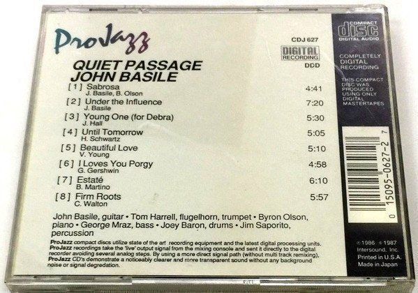 CD: John Basile, Tom Harrell, George Mraz, Joey Baron, B. Olson, – Usato da Unterbäch venduto da dadin 1