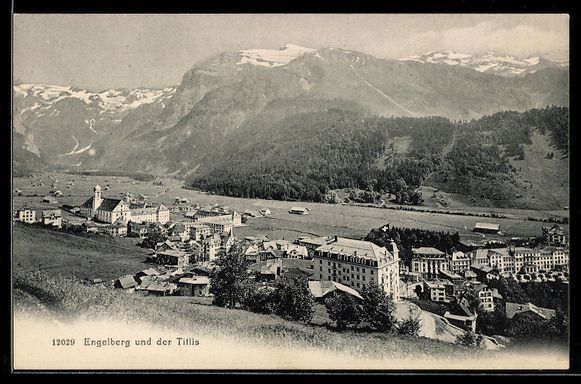 Cartoline postali: AK Engelberg, Engelberg und der Titlis – Usato da Berlin venduto da bartko-reher
