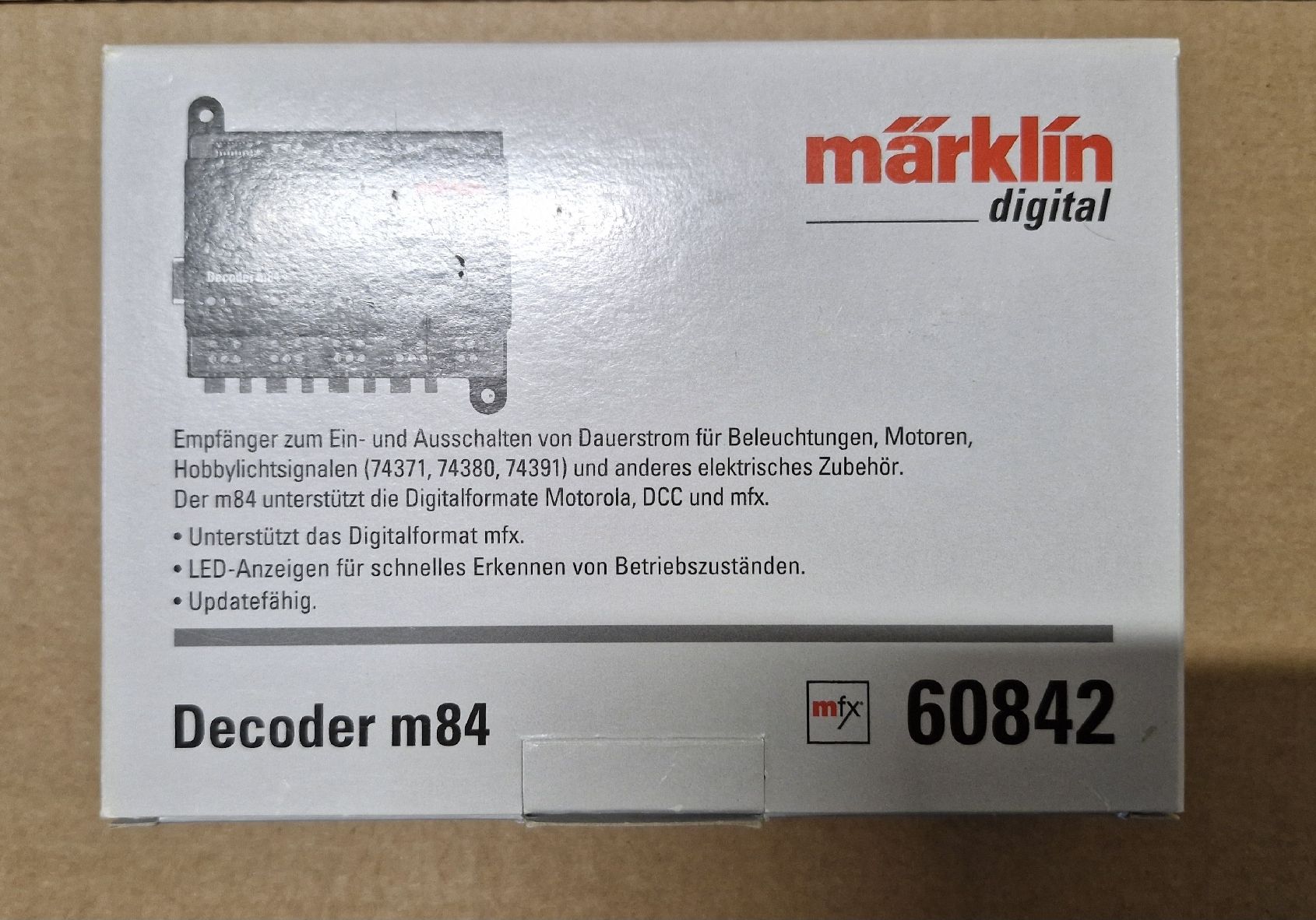 Märklin Modelleisenbahnen: Märklin Decoder m84 – Gebraucht aus Bassersdorf von brunneremil 1