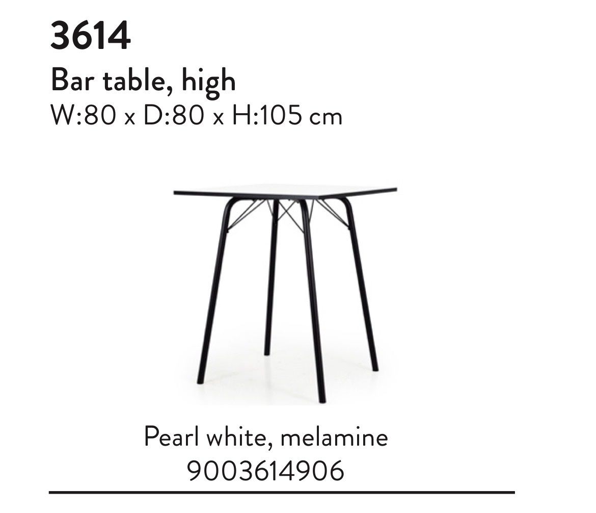 Set di tavolo e panche: Designer Bar-Tischset mit 2 Designer Stühlen – Usato da Zürich venduto da leanfu_ 4