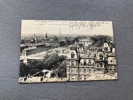 Alte Ansichtskarte Paris, Panorama, gelaufen 1923 Zürich